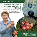 Gyűjtő Strend Pro OD-50206, dióra és gyümölcsre, ALU teleszkópos nyéllel 80-120 cm