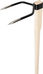 Hoe Strend Pro, pronged, large, 120 cm wooden handle