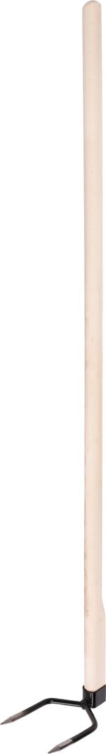 Hoe Strend Pro, pronged, large, 120 cm wooden handle
