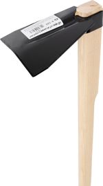 Motyka Strend Pro, Fe, okopávacia, šírka 11 cm, drevená násada 120 cm