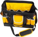 Bag Strend Pro, textile, for heavy tools, closable, max. 20 kg, 44x25x24 cm