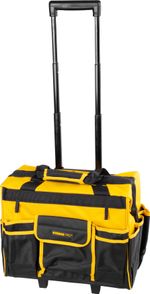 Táska Strend Pro, textil, bőrönd, kerekekkel, teleszkópos fogantyúval, szerszámokhoz, max. 20 kg, 44