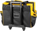 Táska Strend Pro, textil, bőrönd, kerekekkel, teleszkópos fogantyúval, szerszámokhoz, max. 20 kg, 44