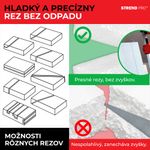 Vágó Strend Pro SDDR-140, 30 - 140 cm, max. 90° vágási szög, polisztirolhoz, 200 W, elektromos, állv