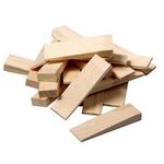 Wooden wedge PROFI MK, 65x18x12/0 mm, pack 20 pcs