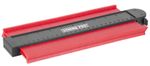 Šablóna na obkreslenie tvarov Strend Pro DG681, 250x130 mm, s uzamknutím vzoru a magnetom