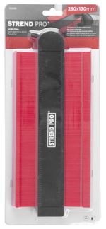 Contour Gauge Strend Pro DG681, 250x130 mm, with pattern lock and magnet