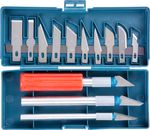 Scalpel Set Strend Pro HK104, trimming knife set, 13-piece