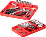 Tray Strend Pro, for screws, magnetic, silicone, for car workshops, 272x240x25 mm