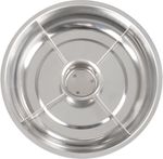 Magnetic Bowl Strend Pro, container, for screws, 4 compartments, stainless steel, 148x25 mm