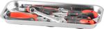 Bowl Strend Pro, container, for screws, magnetic, rectangular, stainless steel, 160x360 mm