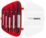 Extractor Set Strend Pro NP326, for broken screws, 5-piece, 3-19 mm
