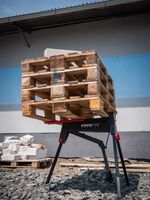 Table Strend Pro Premium WB955, max. 300 kg, work holder, multifunctional folding tripod with vice