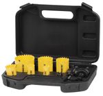 Hole Saw Set Strend Pro BHS 6689, Bi-metal, core bits, 9-piece, 19-57 mm, professional