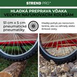 Vozík Optimus, prepravný, s drevenou korbou, max. 240 kg