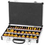 Router Bit Set Strend Pro GT453, 35-piece, in case, for wood, 8 mm