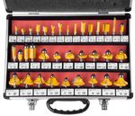 Router Bit Set Strend Pro GT453, 35-piece, in case, for wood, 8 mm