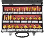 Router Bit Set Strend Pro GT453, 35-piece, in case, for wood, 8 mm