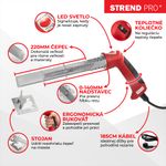 Vágó Strend Pro JS-102GD, polisztirolhoz és EPS-hez, 220 W