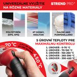 Vágó Strend Pro JS-102GD, polisztirolhoz és EPS-hez, 220 W