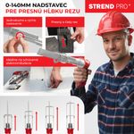 Vágó Strend Pro JS-102GD, polisztirolhoz és EPS-hez, 220 W