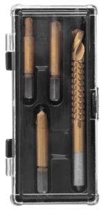 Countersink and Milling Drill Bit Set Strend Pro SES41, 4-piece, 8 mm, HSS