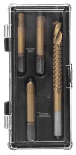 Countersink and Milling Drill Bit Set Strend Pro SES41, 4-piece, 8 mm, HSS