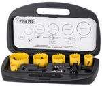 Hole Saw Set Strend Pro BHS 9055, Bi-metal, core bits, 9-piece, TCT