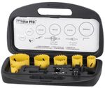 Hole Saw Set Strend Pro BHS 9055, Bi-metal, core bits, 9-piece, TCT