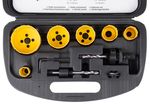Hole Saw Set Strend Pro BHS 9055, Bi-metal, core bits, 9-piece, TCT