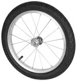 Wheel PEGAS 16x1.75, fitted with tire, diameter 39 cm
