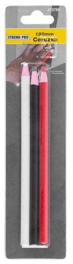 Pencil set Strend Pro PS120, marker, black/white/red