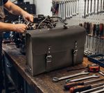 Bag Leather BM40, fitter's, for tools, 40x26x10 cm