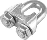 Clamp 99-3, 12 mm, rope, Zinc