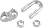Clamp 99-3, 8 mm, rope, Zinc