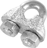 Clamp 99-3, 3 mm, rope, Zinc