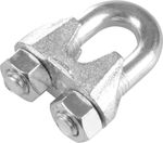 Clamp 99-3, 10 mm, rope, Zinc