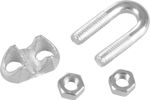 Clamp 99-3, 10 mm, rope, Zinc