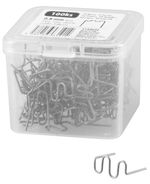 Kapocs Strend Pro, műanyag hegesztőpisztolyhoz, hullám, 0,8 mm, 100 db-os csomag