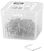 Kapocs Strend Pro, műanyag hegesztőpisztolyhoz, lapos hullám, 0,8 mm, 100 db-os csomag