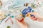 Hot Glue Gun RAPID EG POINT, cordless mode, for decorating, for 7 mm glue sticks
