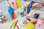 Hot Glue Pen RAPID EG PEN, for decorating with stand, for 7 mm glue sticks