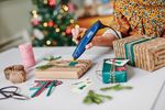 Pisztoly RAPID EG PEN, forró ragasztó toll díszítéshez állvánnyal, forró ragasztópisztoly, olvasztó,