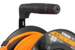 Kábel Strend Pro DG-FB04, hosszabbító, 15 m hosszúságú, dobon, 1,5 mm2 keresztmetszet