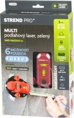 Lézer Strend Pro SMD-RM20UG-Li, 2in1, Zöld, padló, USB töltés