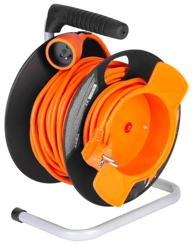 Kábel Strend Pro DG-FB01, 20 m + 1,4 m, hosszabbító, tömlőorsón