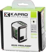 Lézer KAPRO® 852G Prolaser®, Kereszt, Zöld sugár