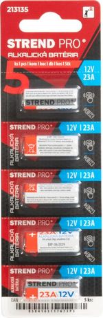 Batéria Strend Pro, alkalická, 23A, 12V, blister 5 ks