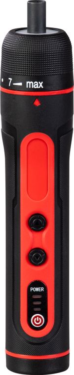 Screwdriver Strend Pro 3.6V, rechargeable, set in case