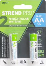 Strend Pro újratölthető elem, ceruza, AA, 600 mAh Ni-MH, csomag 2 db